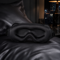 Masque de sommeil 3D occultant Sova Éclipse - Noir