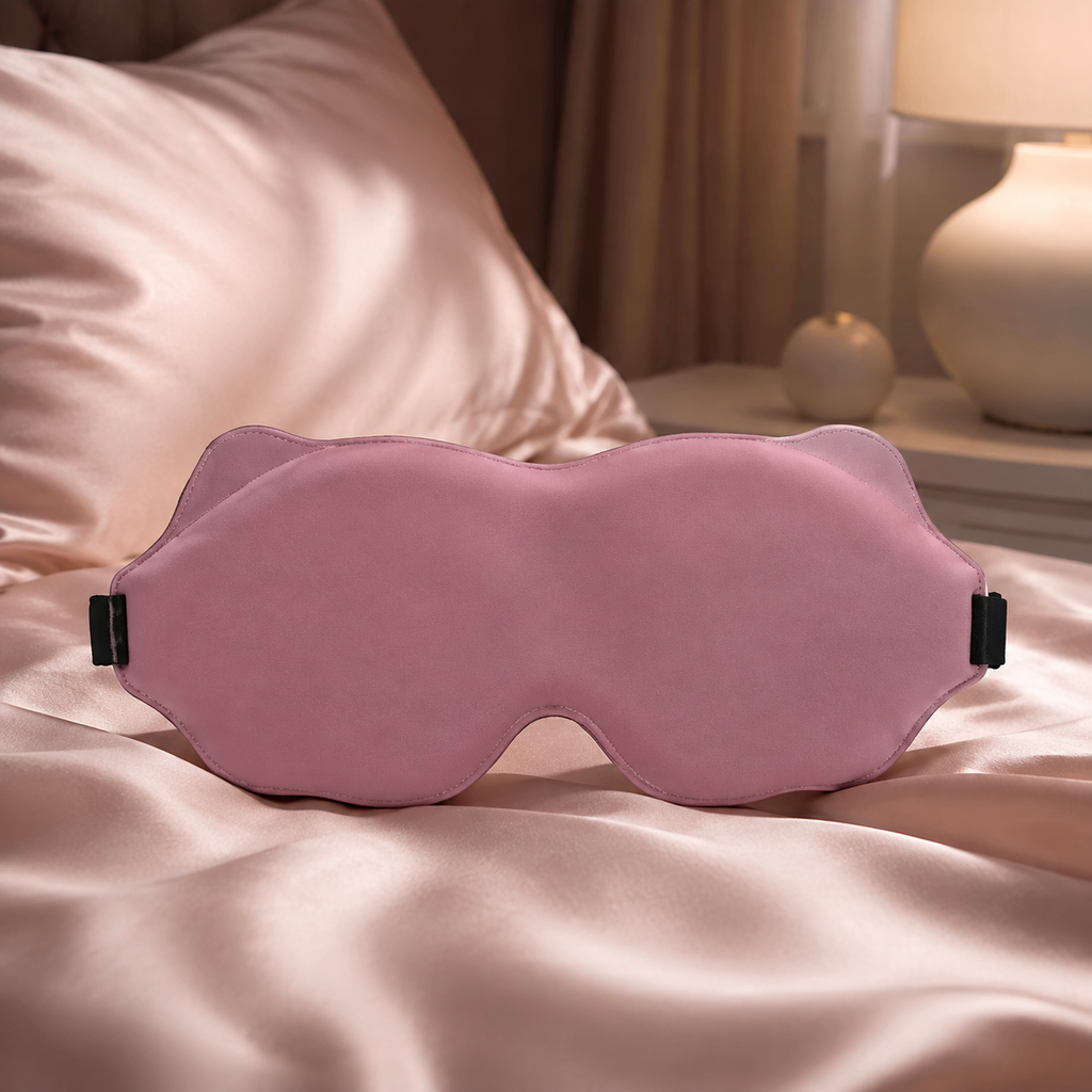 Masque de sommeil 3D occultant Sova Éclipse - Rose
