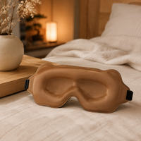 Masque de sommeil 3D occultant Sova Éclipse - Marron