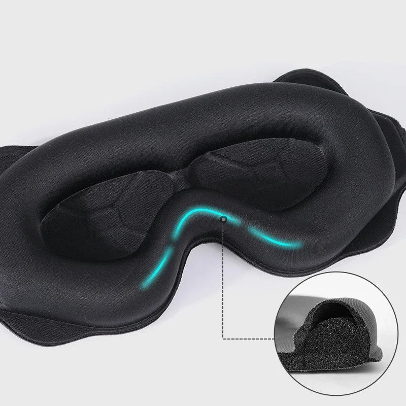 Sova Éclipse — Masque de sommeil 3D occultant
