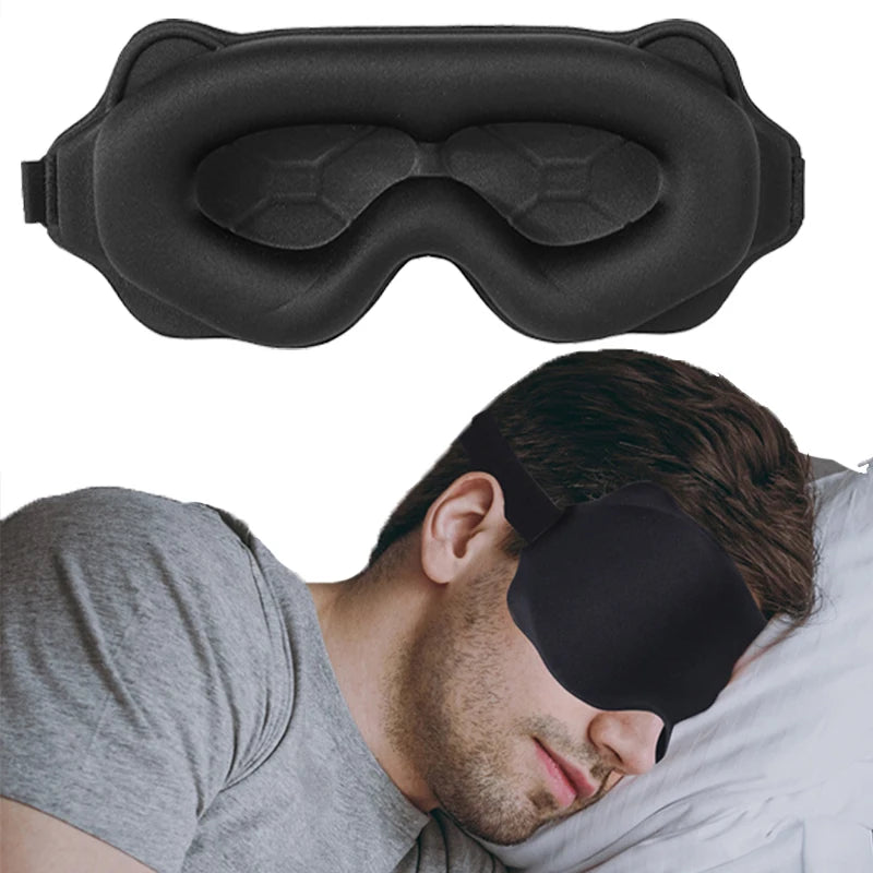Sova Éclipse — Masque de sommeil 3D occultant